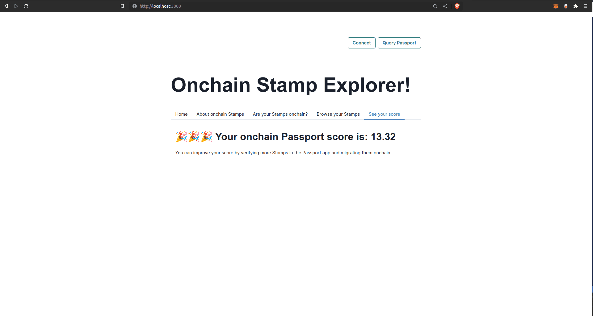 Onchain stamp explorer 3