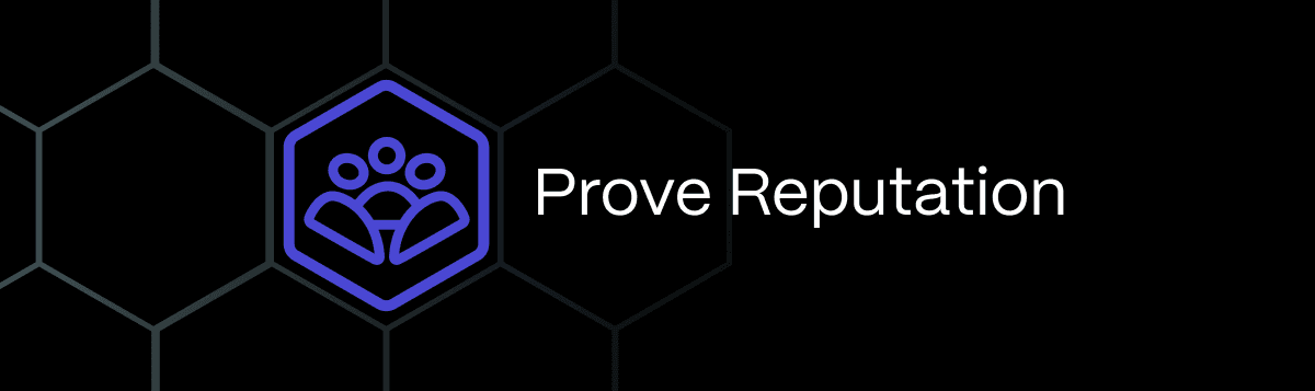 Proving reputation